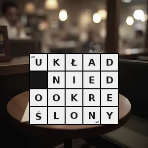 Hasło krzyżówkowe układ równań - układ niedookreślony – rozwiązanie, synonimy, podpowiedzi i definicje krzyżówkowe